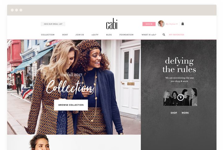 cabi hosts your very own website
